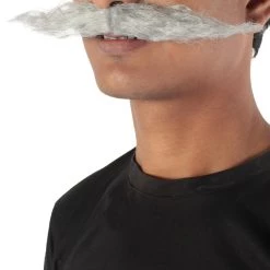 HPO Men's Doctor Eggman Robotnik Long Curly Mustache Multiple Color Options