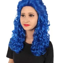 HPO Adult Women's Long Curly Country Singer Wig | Multiple Color Options