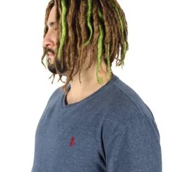 HPO Adult Men's Multiple Pump Hefner Rapper Dreadlock Wig