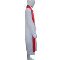 HPO Adult Men's Priest Robe Costume | White & Red Halloween Costume
