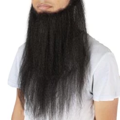 HPO Men's Long Beard Set | Black Cosplay Facial Hair