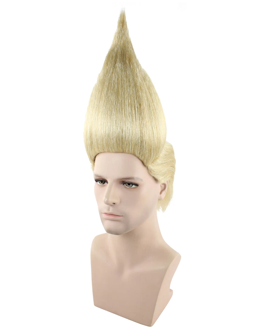 HPO President Mens II Straight Angle Wind Blown Wig | Blonde Wig | Premium Breathable Capless Cap