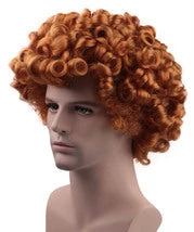 HPO Curly Red Wigs | Redhead Wigs | Premium Breathable Capless Cap