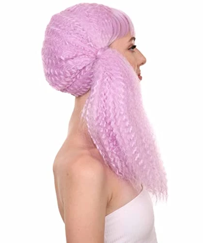 HPO Women's Doll Womens Wig | Fancy Party Event Ready Halloween Wig | Premium Breathable Capless Cap