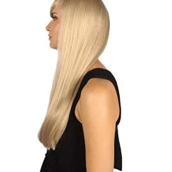 HPO Long Vampiress Wig | Horror Ghost Queen Fancy Halloween Wig | Premium Breathable Capless Cap