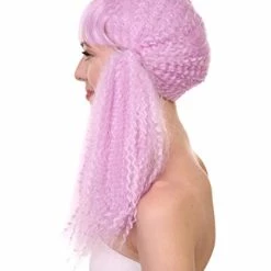 HPO Women's Doll Womens Wig | Fancy Party Event Ready Halloween Wig | Premium Breathable Capless Cap