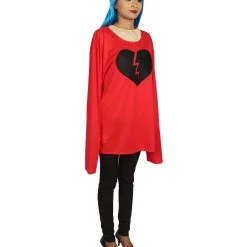 HPO Adult Men's My Heart Is Broken Long Sleeve Costumes | Halloween Costume Collections Men's Costumes