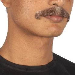 HPO Men's Stylish Moustache Set | Brown Cosplay Facial Hair