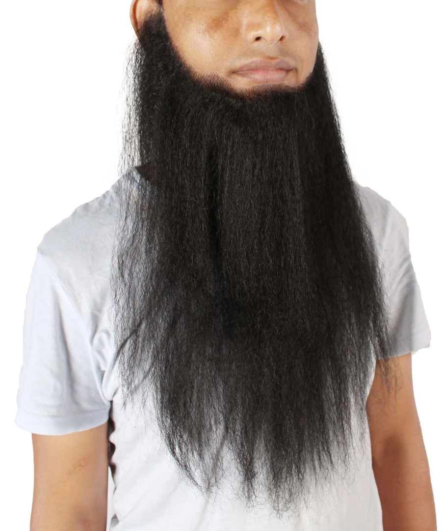 HPO Men's Long Beard Set | Black Cosplay Facial Hair