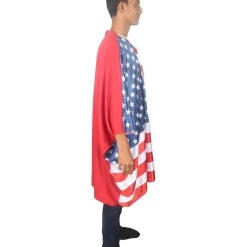 FLAGWIGS Adult Women's USA Flag Tunic Sports Costume | Patriotic Cosplay Costume