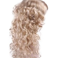 HPO Blonde Passion Adult Womens Wig | Curly Glamour Cosplay Halloween Wig | Premium Breathable Capless Cap