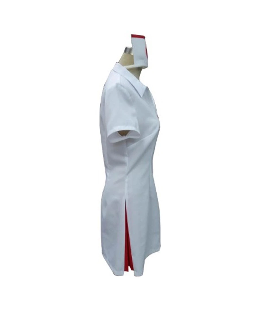 HPO Adult Women's Say Ahhh! Sexy Nurse Role Play Costume | White Cosplay Halloween Costume