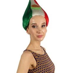 FLAGWIGS Mexico Flag Sport Troll Wig | Premium Breathable Capless Cap