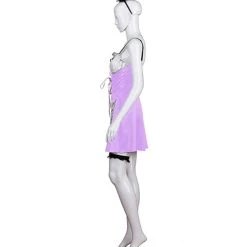 HPO Adult Women's French Maid Costume | Lt. Purple Cosplay Costume