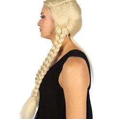 HPO Womens Renaissance Girl Wig | Party Ready Fancy Cosplay Halloween Wig | Premium Breathable Capless Cap