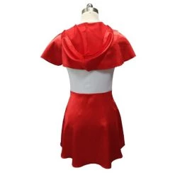 HPO Adult Women's Hot Riding Hoody Costume | Red Cosplay Costume