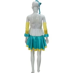 HPO Adult Women's School Idol 3Pc Costume | White Blue Halloween Costume