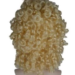 HPO Men's Womens Medium Curly Olympian Lady Wigs Collections | Cosplay Halloween Wigs | Premium Breathable Capless Cap