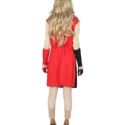 HPO Adult Women's Spades Poker Dress Costume | Black And Red Cosplay Costume