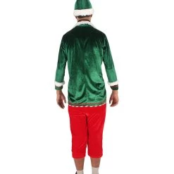 HPO Men's Deluxe Santa's Elf Costume | Holiday Costumes