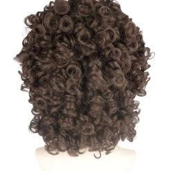 HPO Men's Womens Medium Curly Olympian Lady Wigs Collections | Cosplay Halloween Wigs | Premium Breathable Capless Cap