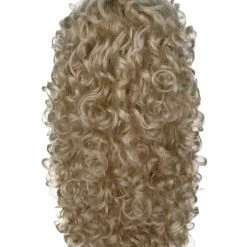 BC Adult Women's Blonde Color Curly Medium Length Trendy Wig
