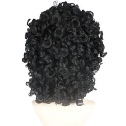 HPO Men's Womens Medium Curly Olympian Lady Wigs Collections | Cosplay Halloween Wigs | Premium Breathable Capless Cap