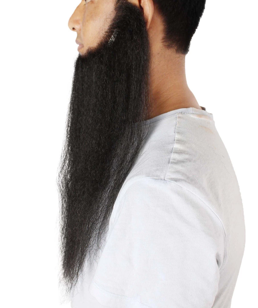 HPO Men's Long Beard Set | Black Cosplay Facial Hair