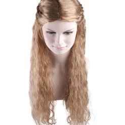 HPO Movie Women Princess Wig | Royal Character Cosplay Halloween Wig | Premium Breathable Capless Cap