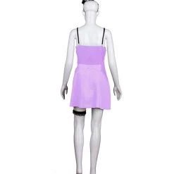 HPO Adult Women's French Maid Costume | Lt. Purple Cosplay Costume