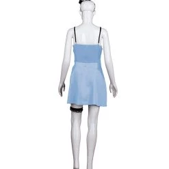 HPO Adult Women's French Maid Costume | Lt. Blue Cosplay Costume