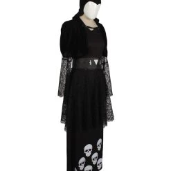 HPO Adult Women Black Magic Paramour Costume | Black Cosplay Halloween Costume Men's