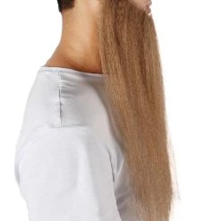 HPO Men's Chin Curtain Style Long Beard Set | Brown Cosplay Beard