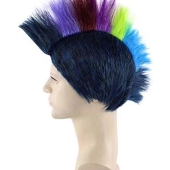 HPO Men's Mohawk Wig | Cosplay Halloween Wig | Premium Breathable Capless Cap