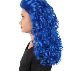 HPO Adult Women's Long Curly Country Singer Wig | Multiple Color Options