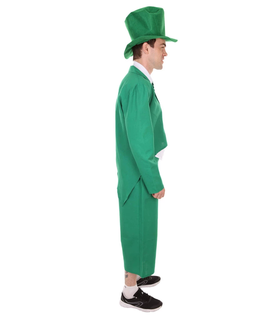 HPO Adult Men's Deluxe Mr. Leprechaun Costume | Patric Cosplay Costume
