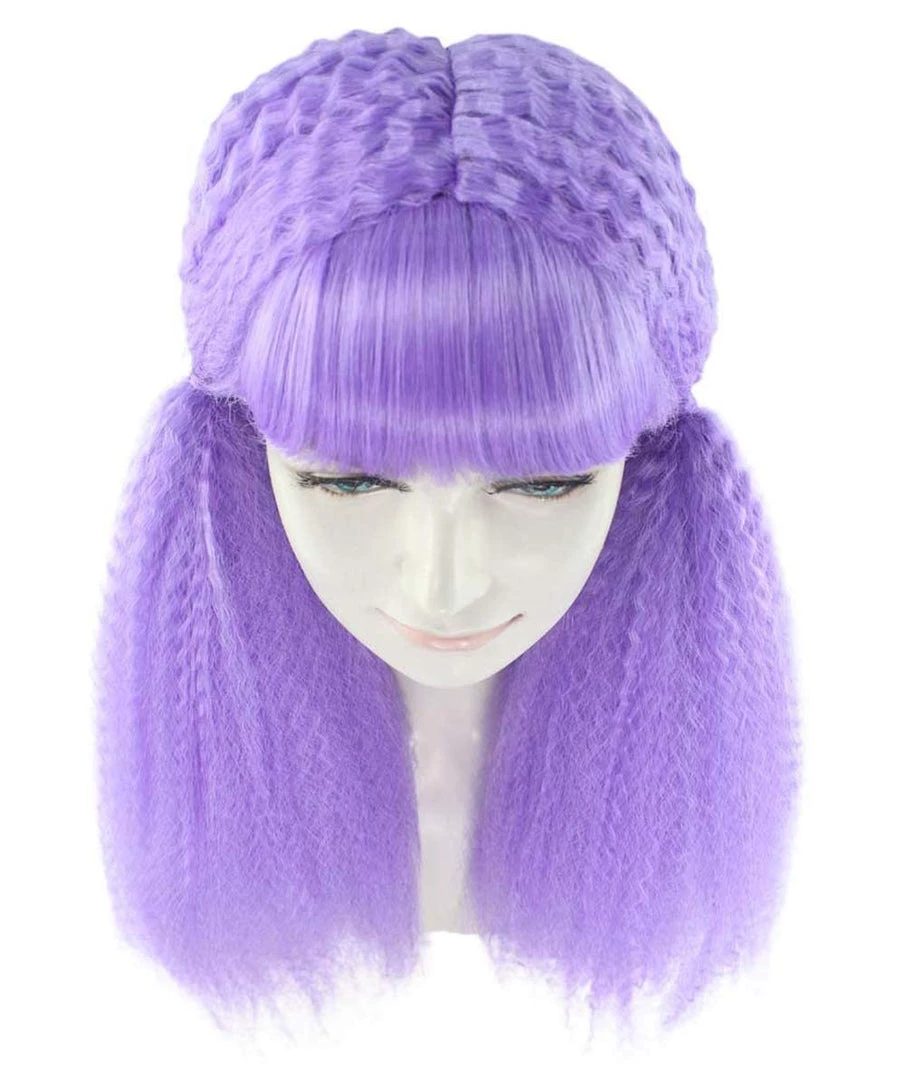 HPO Women's Doll Womens Wig | Fancy Party Event Ready Halloween Wig | Premium Breathable Capless Cap