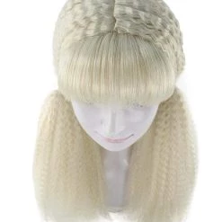 HPO Women's Doll Womens Wig | Fancy Party Event Ready Halloween Wig | Premium Breathable Capless Cap