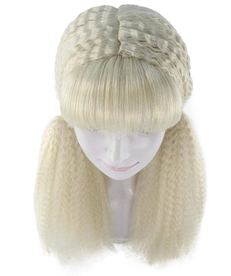 HPO Women's Doll Womens Wig | Fancy Party Event Ready Halloween Wig | Premium Breathable Capless Cap