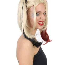 HPO Villain Womens Wig | Cosplay Blond Wig | Premium Breathable Capless Cap Men's