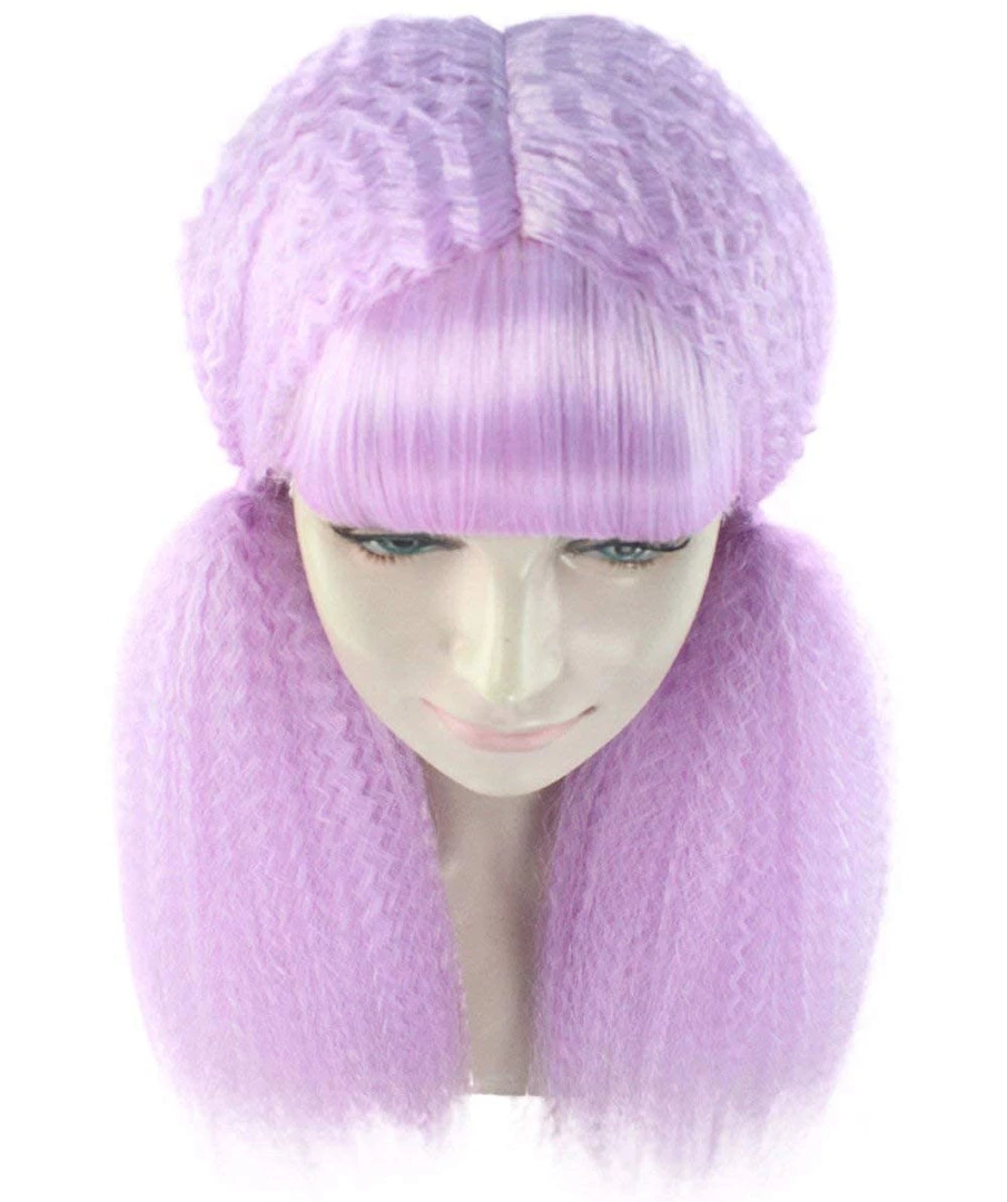 HPO Women's Doll Womens Wig | Fancy Party Event Ready Halloween Wig | Premium Breathable Capless Cap