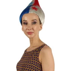 FLAGWIGS Women's Panama Flag Sport Troll Wig | Premium Breathable Capless Cap