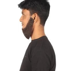 HPO Adult Men's Chin Curtain Style Long Beard Set