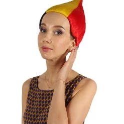 FLAGWIGS Belgium Flag Sport Troll Wig | Premium Breathable Capless Cap Women's