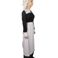HPO Adult Women's Pilgrim Costume | Black Cosplay Costume