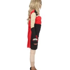 HPO Adult Women's Spades Poker Dress Costume | Black And Red Cosplay Costume