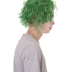 HPO Men's TV Movie Jocker Wig | Green Wigs