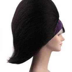 HPO Vampire Womens Wig | Jumbo Super Size Vampire Character Cosplay Halloween Wig | Premium Breathable Capless Cap Men's