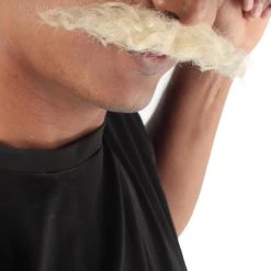 HPO Men's Doctor Eggman Robotnik Long Curly Mustache Multiple Color Options