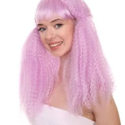 HPO Women's Doll Womens Wig | Fancy Party Event Ready Halloween Wig | Premium Breathable Capless Cap